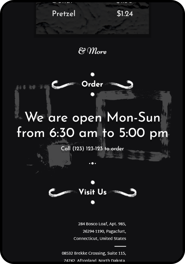 Tablet landing image